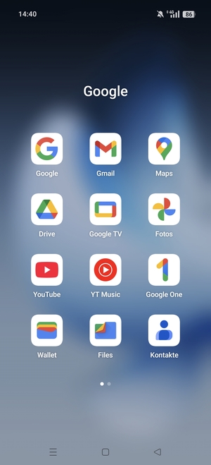 Wählen Sie Gmail