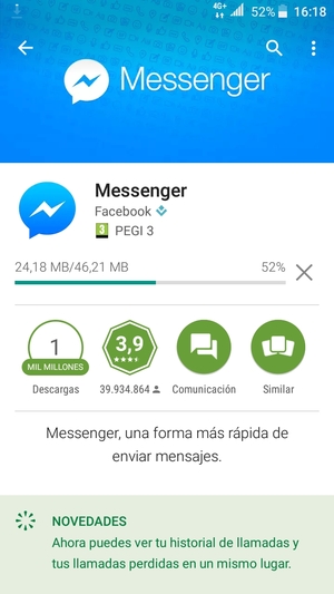 Espere a que el proceso de instalación finalice