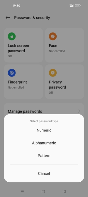 Select Pattern
