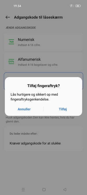 Vælg din foretrukne mulighed