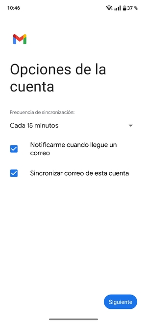 Seleccione Siguiente