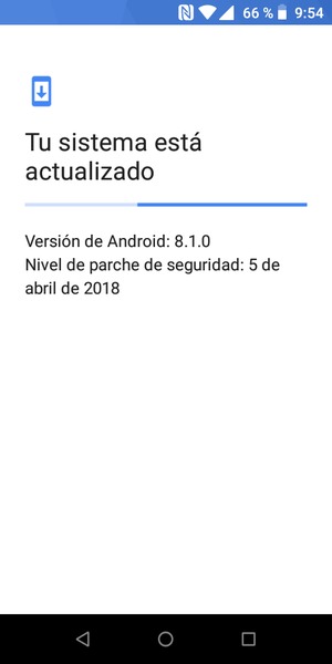 Espere a que la búsqueda termine