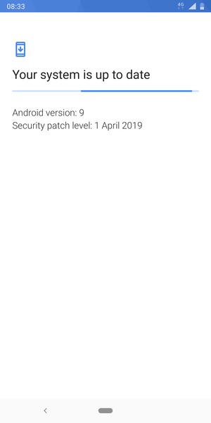 Wait for the search to finish