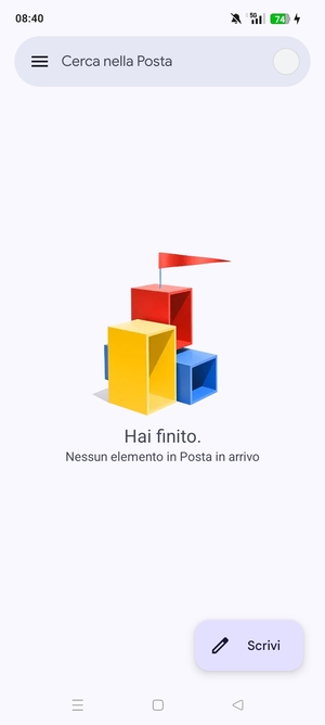 Il tuo account è pronto per l'uso