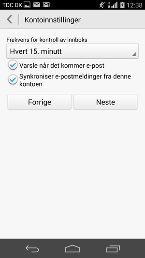 Velg Neste