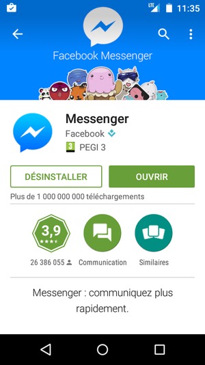 Sélectionnez OUVRIR