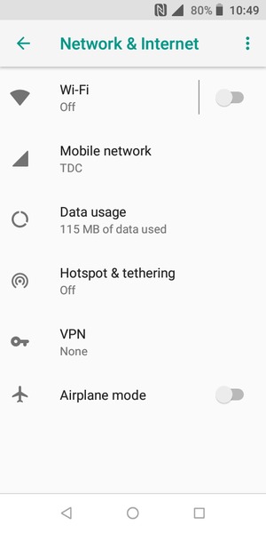Select Mobile network