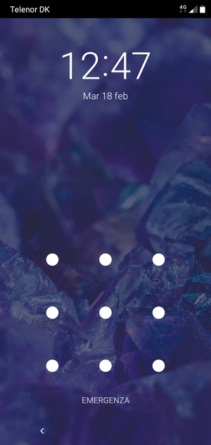 Il tuo telefono è ora protetto dal blocco schermo