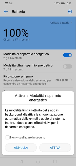Seleziona ATTIVA
