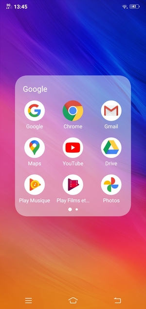 Sélectionnez Gmail