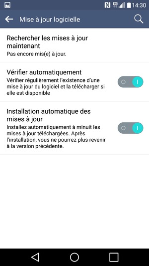 Sélectionnez Rechercher les mises à jour maintenant