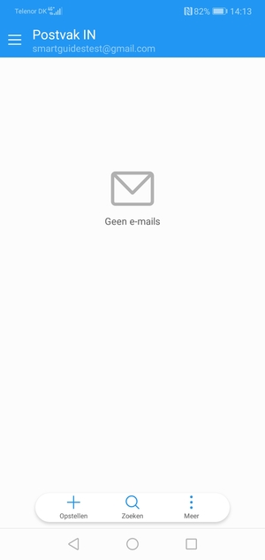 Uw Gmail is klaar voor gebruik