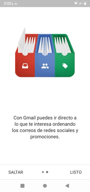 Seleccione LISTO