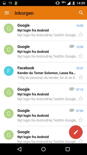 Ditt konto är redo att användas
