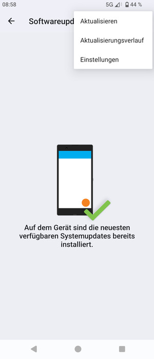 Wählen Sie Aktualisieren