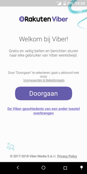 Uw app is klaar voor gebruik