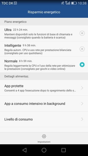 Scorri e seleziona Intelligente