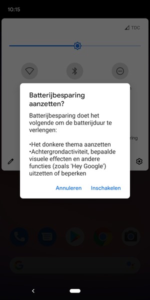 Selecter Inschakelen