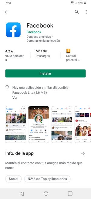 Seleccione Instalar