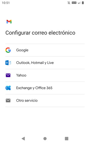 Seleccione Google