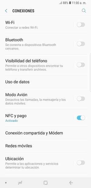 Seleccione Redes móviles