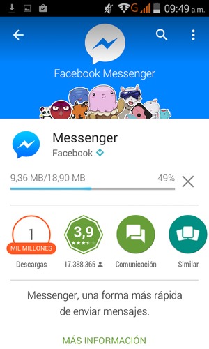 Espere a que el proceso de instalación finalice