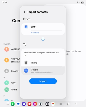 Select Import