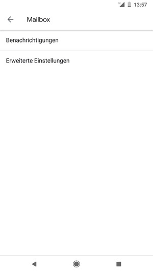 Wählen Sie Erweiterte Einstellungen