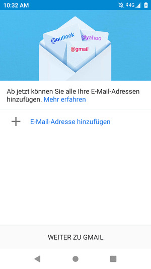 Wählen Sie E-Mail-Adresse hinzufügen