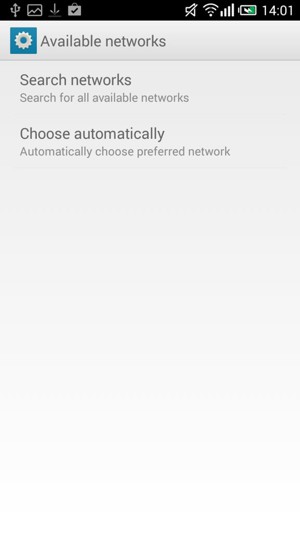 Select Search networks