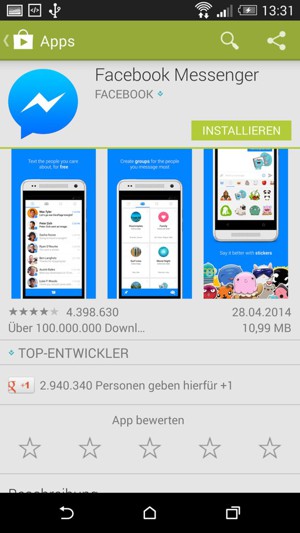 Wählen Sie INSTALLIEREN