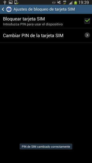 El PIN de su tarjeta SIM ha sido cambiado