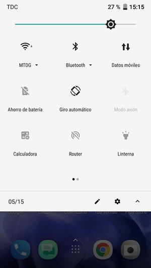 Desactive Wi-Fi y Bluetooth
