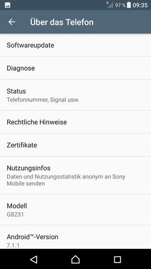 Wählen Sie Softwareupdate