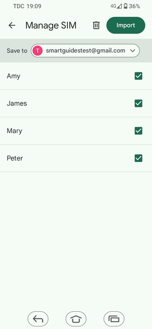 Select Import
