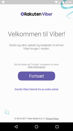 Din app er klar til brug