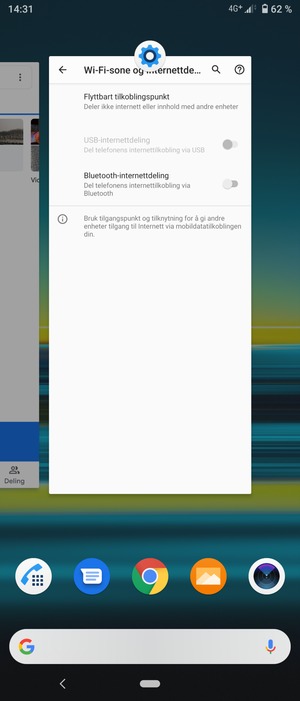 Dra apper opp for å lukke dem. Dette vil spare batteri.