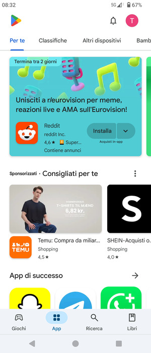 Seleziona Ricerca