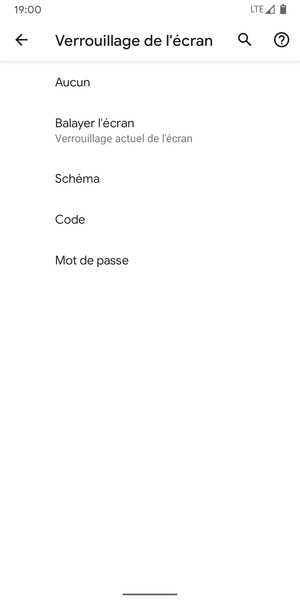 Sélectionnez Schéma