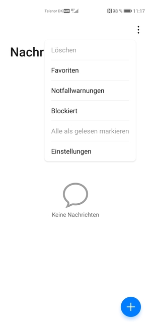 Wählen Sie Einstellungen