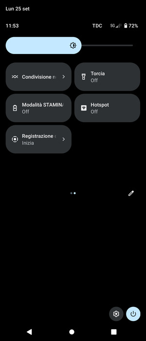 Seleziona Modalità STAMINA