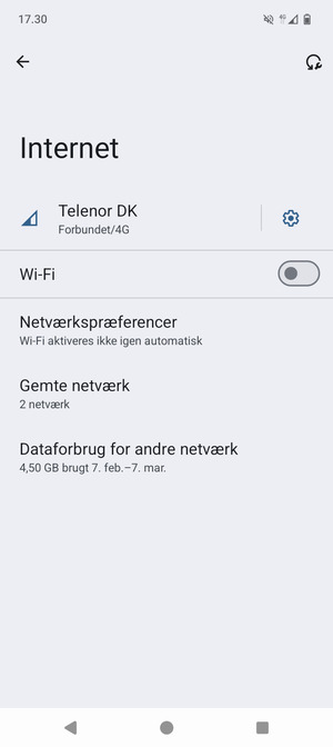 Aktiver Wi-Fi
