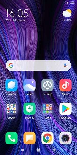 Select Settings