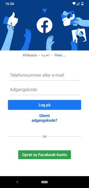 Din app er klar til brug