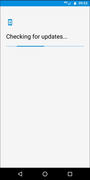 Wait for the search to finish