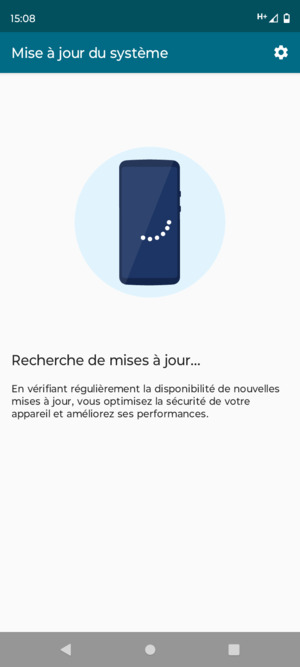 Veuillez attendre la fin de la recherche
