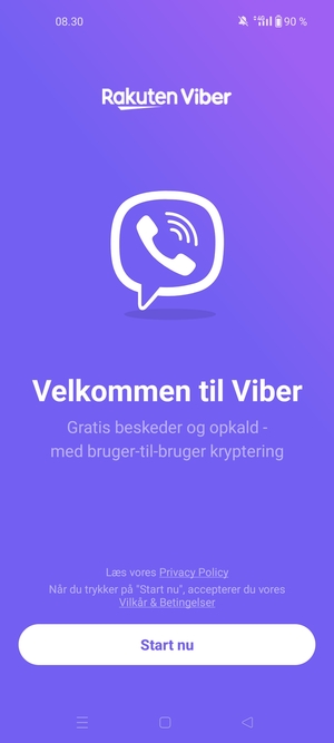 Din app er klar til brug