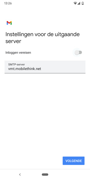 Schakel Inloggen vereisen uit en selecteer VOLGENDE