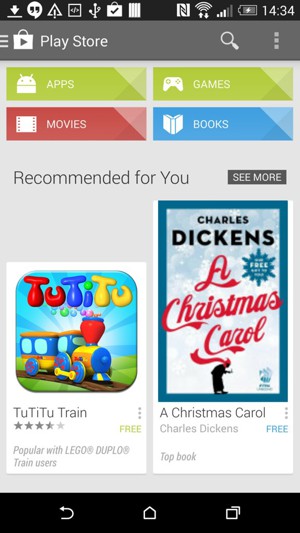 Select the Search button
