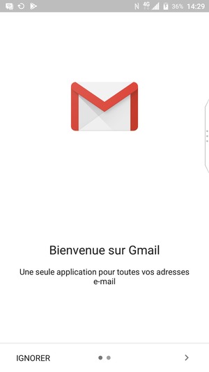 Sélectionnez SUIVANTE